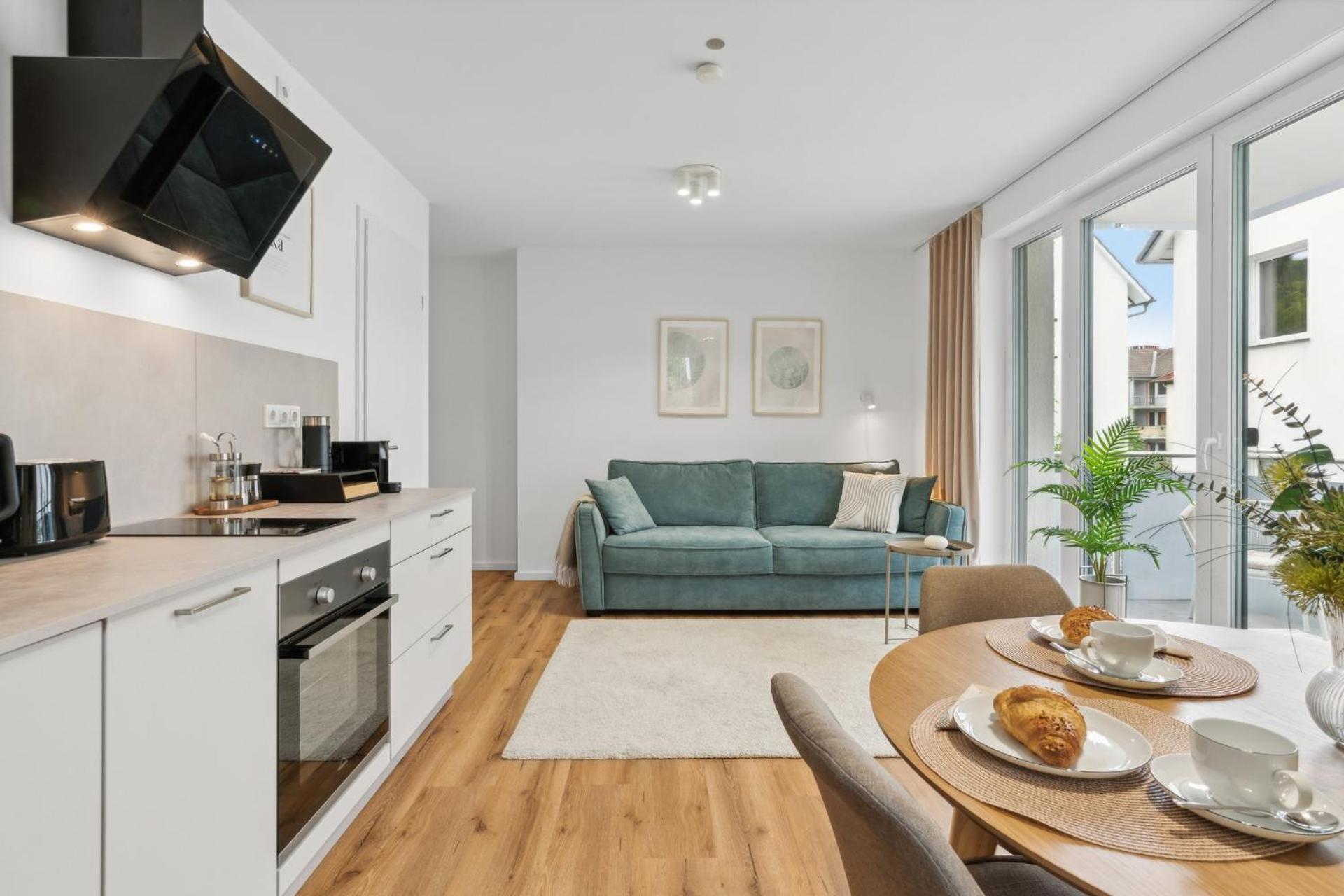 Deluxe Apartment In Bielefeld City Mit Parkplatz Und Balkon Exterior foto